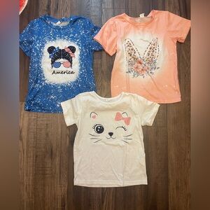 Girls size 7 shirts